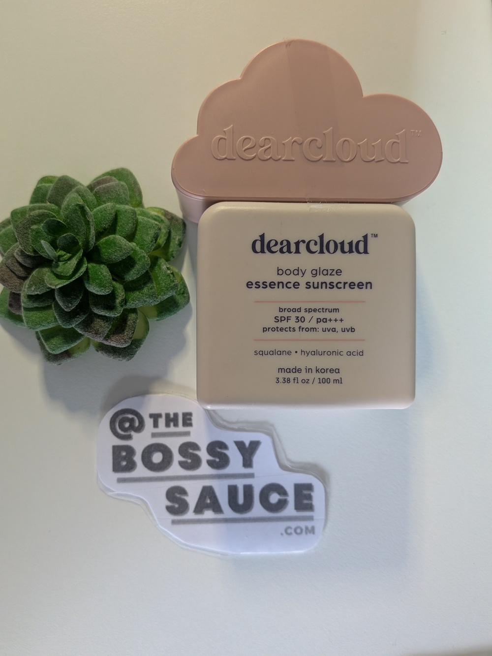 🌸 dearcloud Daily Essence Sunscreen SPF 30 NWT